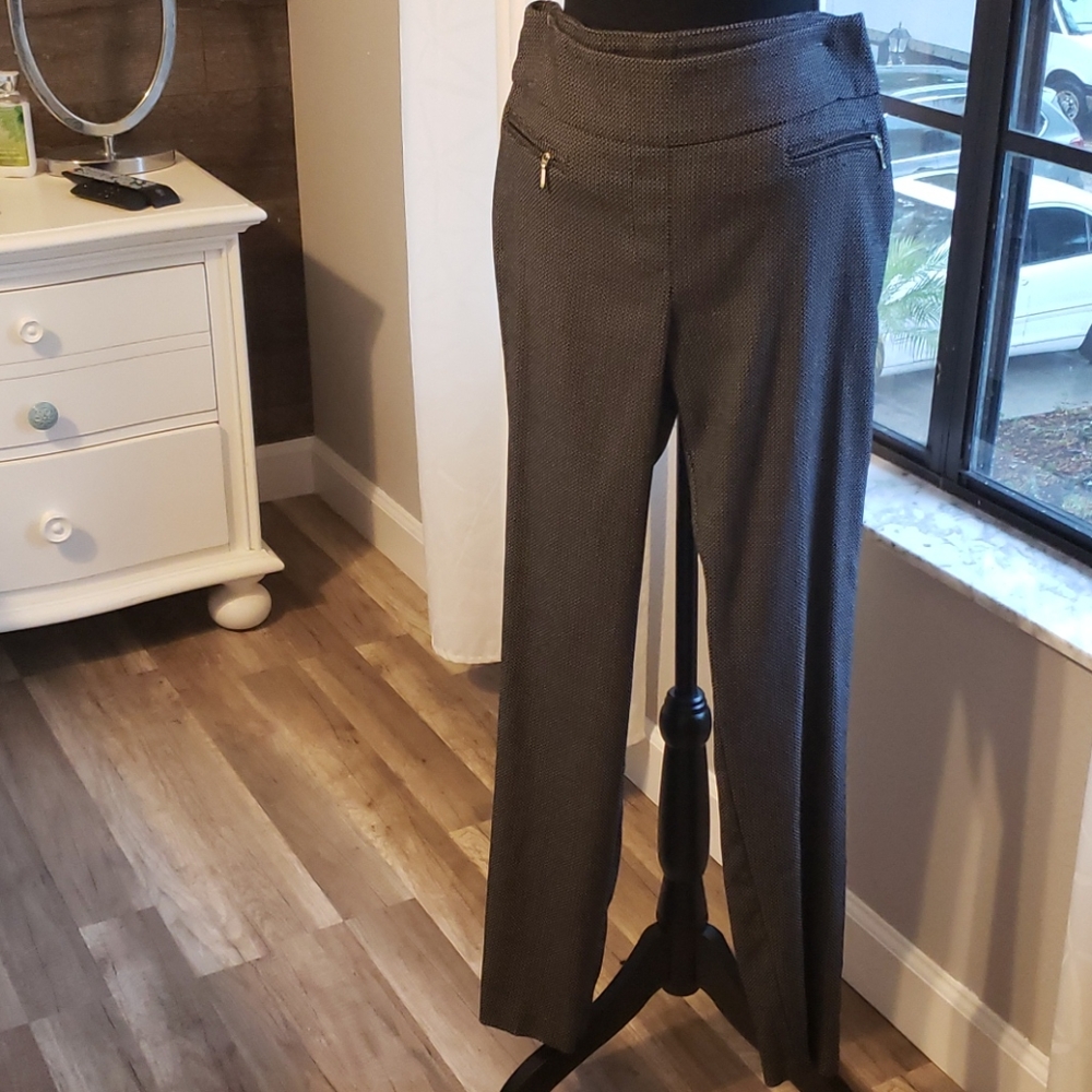 Blk/Wht Pull on Pants